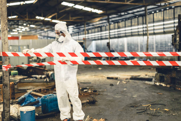 Professional Biohazard technician working in Montgomeryville, PA